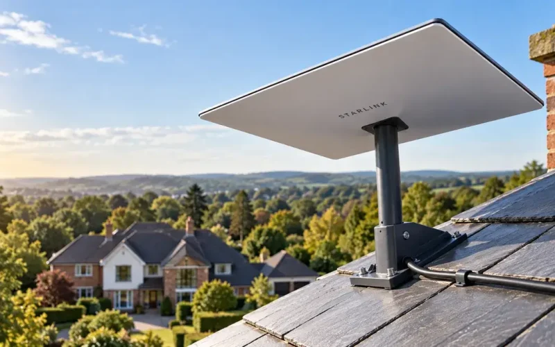 Starlink Installation Surrey 002